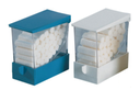 Dispensador Rollos Algodón - Azul