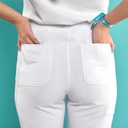 Pantalón Mujer Jogger Active Color Blanco Impulso