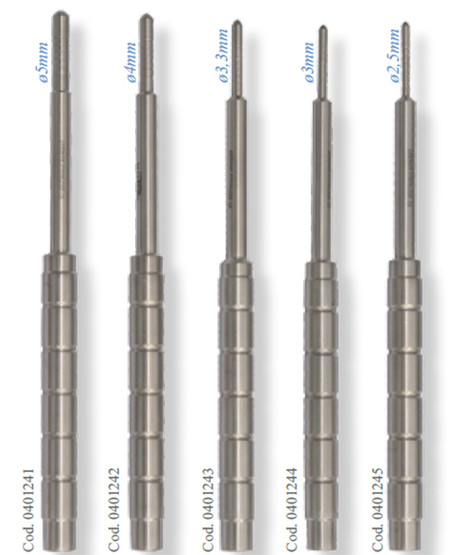 Osteotomo en punta recto. -ø3mm