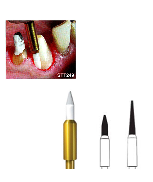 Fresa Cerámica Corte Tejidos Blandos FG Soft Tissue Trimmer Cal.016 Edenta