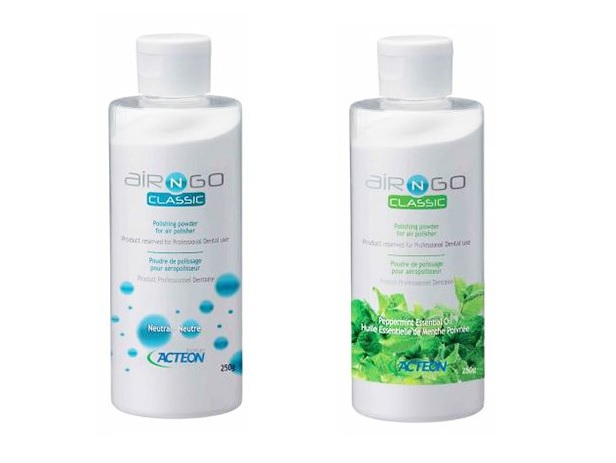 Bicarbonato AIR-N-GO 4 x 250 grs. Menta - Acteon-Satelec