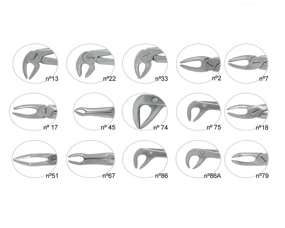 Kit Fórceps ESTUDIANTES: 15 Fórceps Quiroproser®