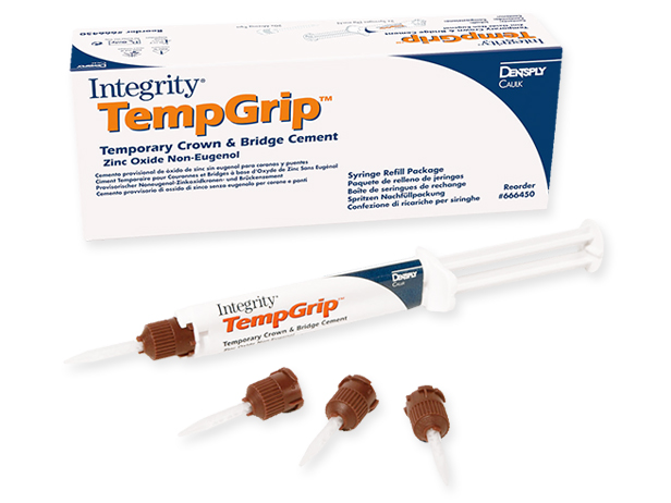 Integrity TempGrip 2 jeringas 9g Dentsply Sirona