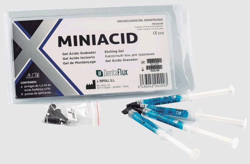 Miniacid 4x1,2ml - Dentaflux