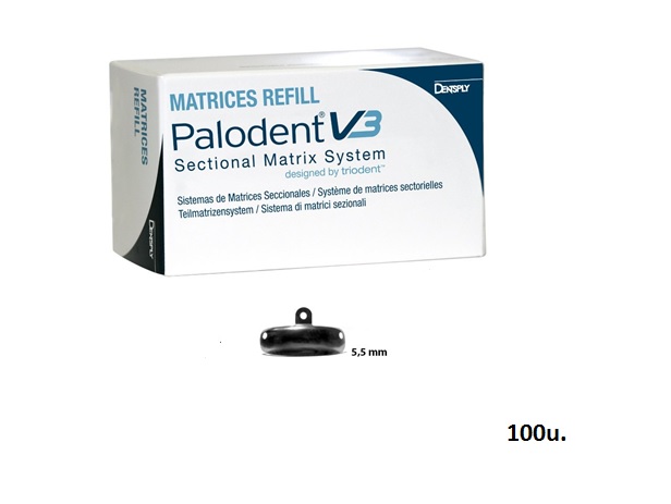 Palodent V3 Matrices Eco 5.5mm 100u Dentsply Sirona