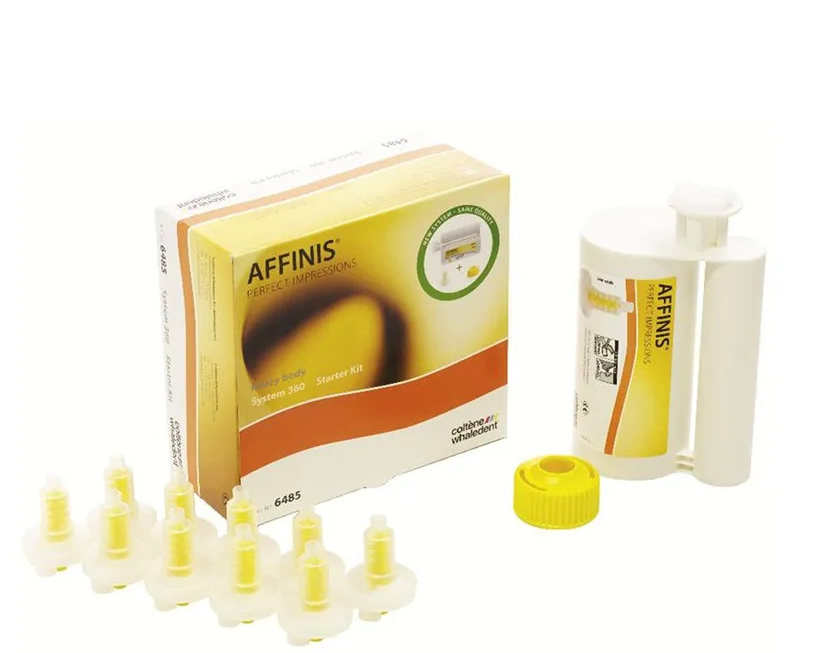 Affinis Heavy Body 360 Starter Kit 6485 Coltene - 2x360ml + 10 puntas