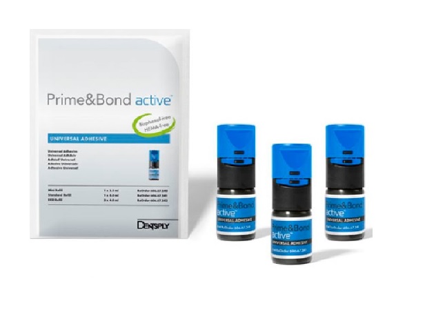 Prime&amp;Bond Active reposición ECO 3 botellas 4 ml Dentsply Sirona