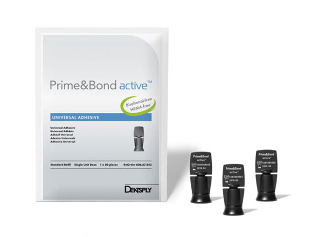 Prime&amp;Bond Active unidose reposición 80u Dentsply Sirona