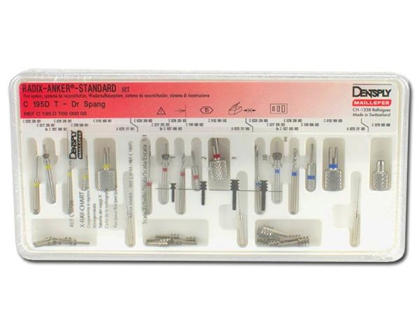 Radix Anker titanio estuche 195 DT (n.1,2 y 3) Dentsply Sirona