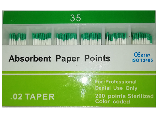 Puntas de papel absorbente Proser 200u. Conicidad 02