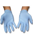 Guantes de nitrilo azul sin polvo Sensitive 100u Sanyc