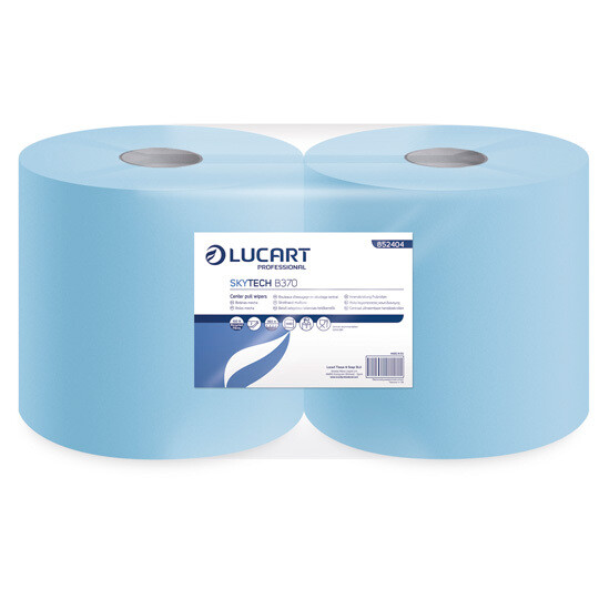 Bobina industrial 2 capas azul 608m (2u) Bulkysoft