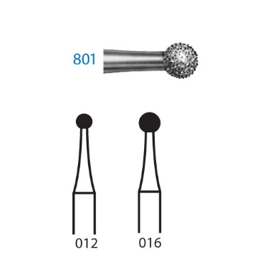 Fresa diamante turbina Fig.801315 - Komet 5u