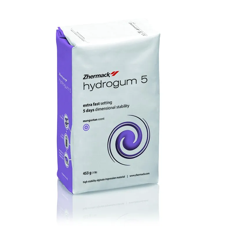 Alginato Hydrogum 5 elástico 453g Zhermack