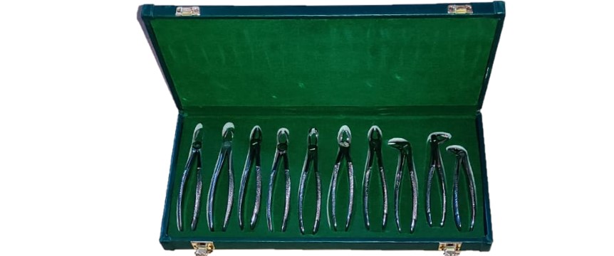 Kit Fórceps ESTUDIANTES: 10 Forceps Acumen con estuche