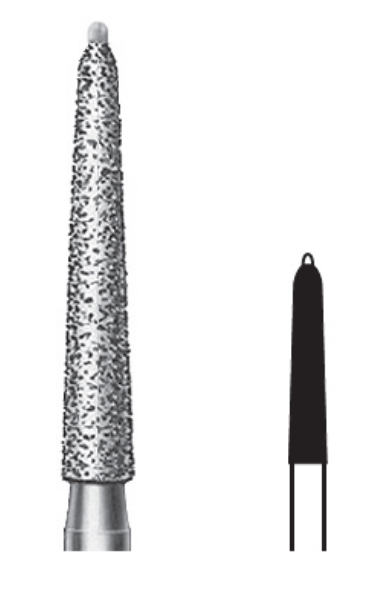 Fresa diamante turbina Fig.879KP314 cal.018 - Komet 5u