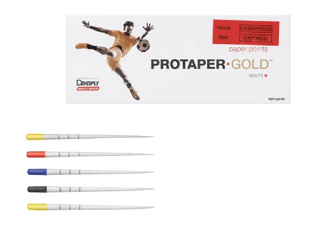 Puntas de papel Protaper Gold 180u Dentsply Sirona