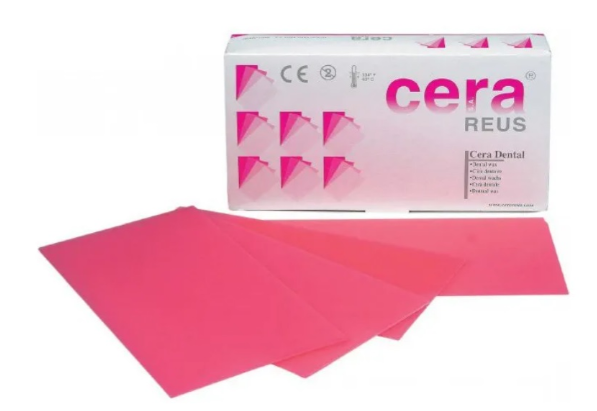 Cera articular rosa de 2mm 20 placas 450g tipo Moyco - Reus