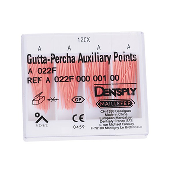 Puntas de GuttaPercha 30mm Maillefer 120u Dentsply Sirona