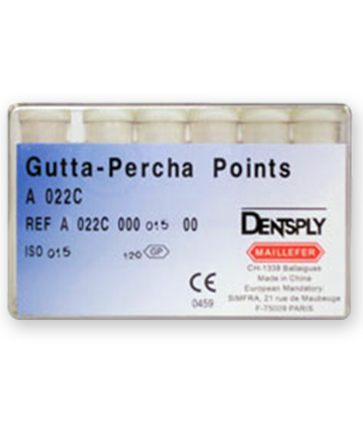 Puntas de Gutta-Percha ISO Maillefer 120u. -nº.60