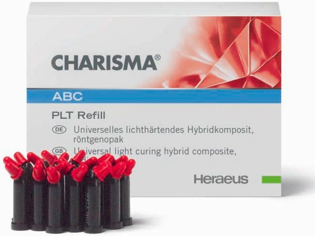 Charisma ABC reposición compules 20x0.20g Heraeus-Kulzer