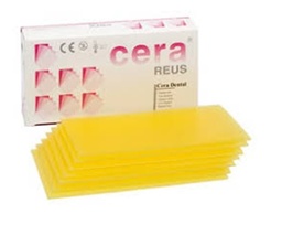 [020206] Cera amarilla articular 2 mm 15 placas 450g tipo Moyco - Reus