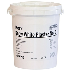 [N02383] Yeso Tipo II Snow White Plaster Color Blanco 4,5 kg KERR