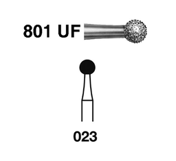 [801UF.314.023] Fresa diamante turbina Fig.801UF314 cal.023 - Komet 5u