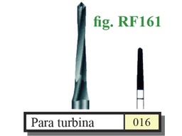 [RF161016] Fresa Lindemann turbina Fig.RF161 cal.016 - Edenta 1u