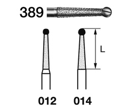 Fresa diamante turbina Fig.389314 - Komet 5u