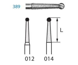 Fresa diamante turbina Fig.389316 - Komet 5u