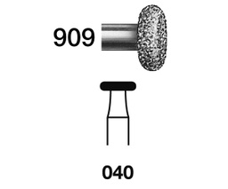 [5909.314.040] Fresa diamante turbina Fig.5909314 cal.040 - Komet 5u