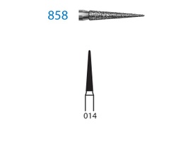 [858.313.014] Fresa diamante turbina Fig.858313 cal.014 - Komet 5u