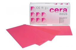 [z6814] Cera rosa para articular 20 placas de 2mm 450gr - Reus