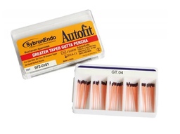 Autofit Greater taper guttapercha 50u Sybronendo